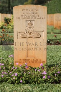 BEIRUT WAR CEMETERY - STEELE, LEONARD EDWARD